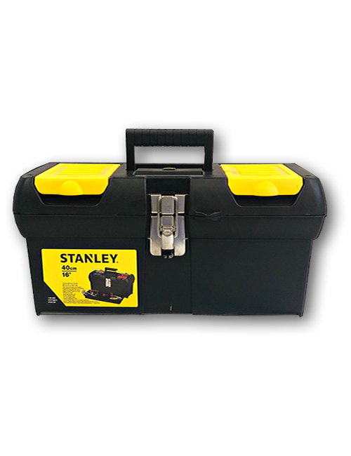 Caja Stanley plastica 16″ – FORBEN FERRETERIA INDUSTRIAL S.C.A.